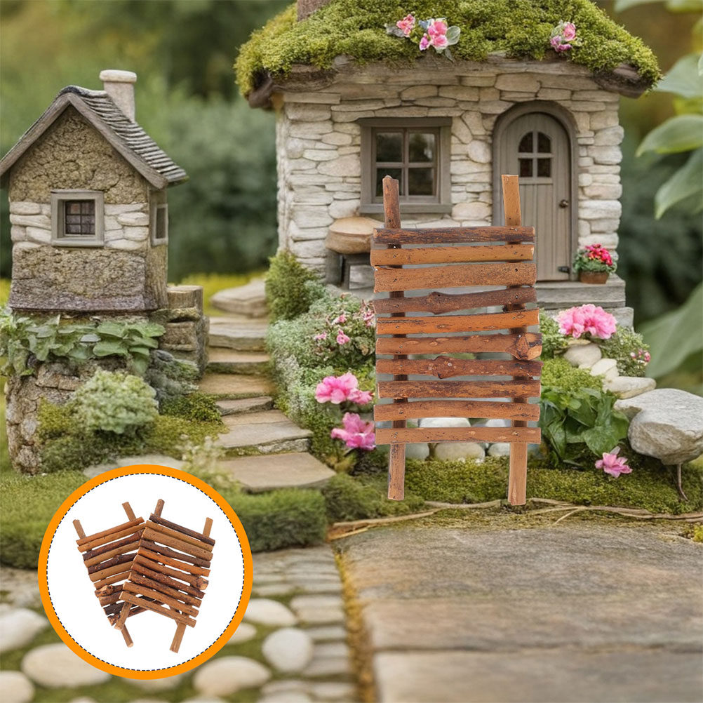 Bonsai Garden Landscape Design - 2Pcs Miniature Vine Bridges for Terrarium