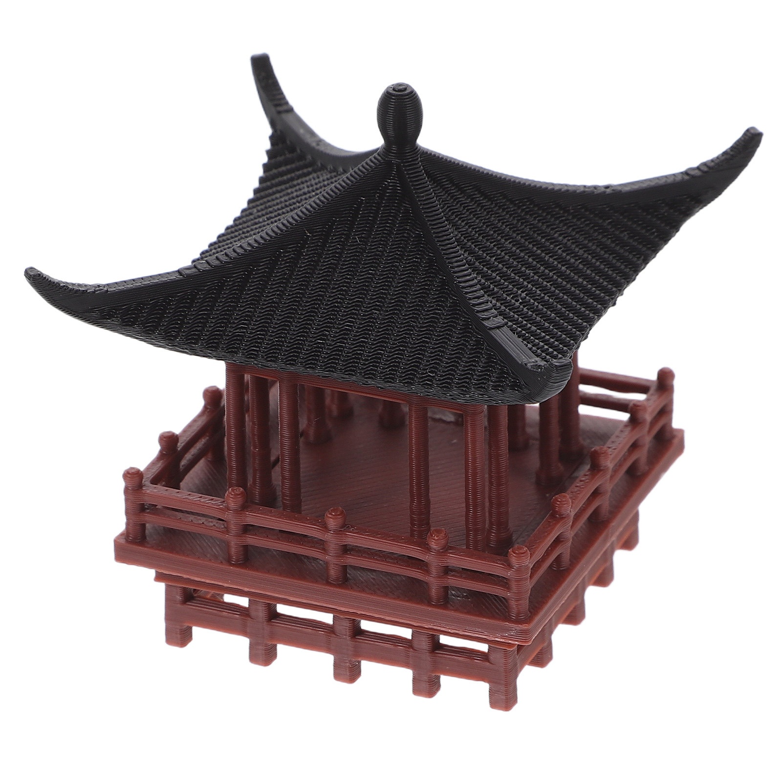 Bonsai Garden Landscape Design - Miniature Chinese Pavilion Ornament Traditional Architectural