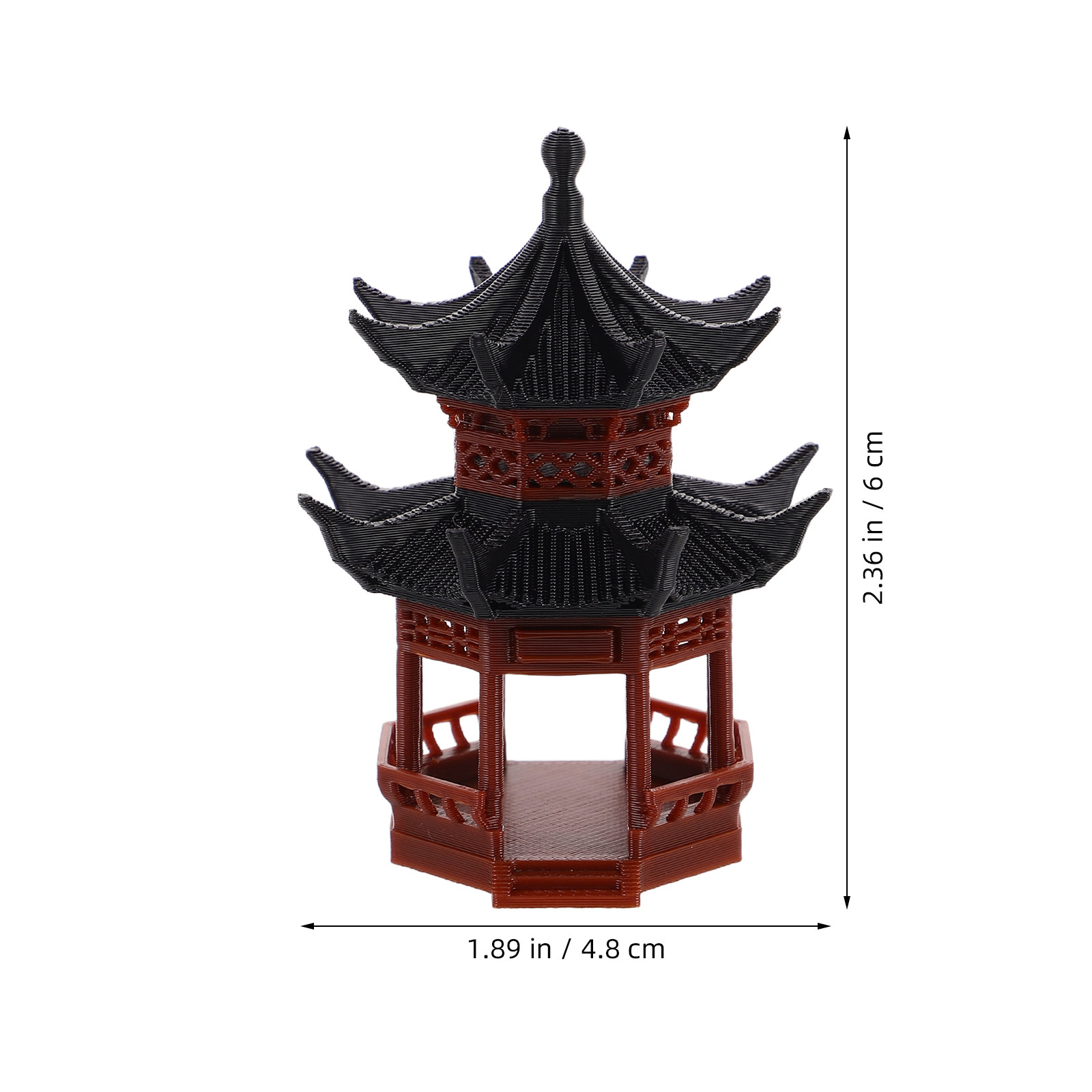 Micro Landscape Pagoda Ornamen - đánh giá và giá Bonsai Garden Landscape Design