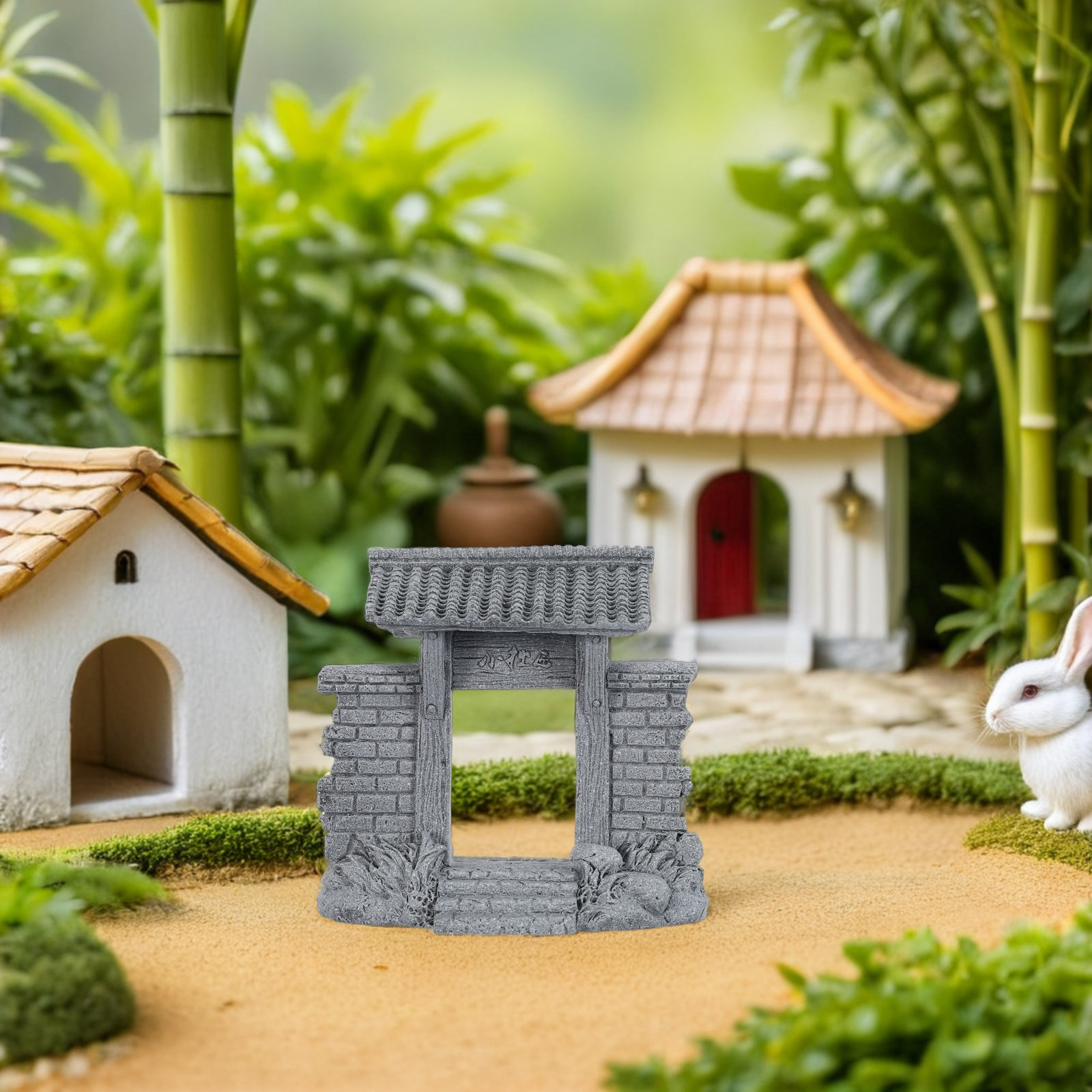 Bonsai Tree Ornament Miniature - đánh giá và giá Bonsai Garden Entrance