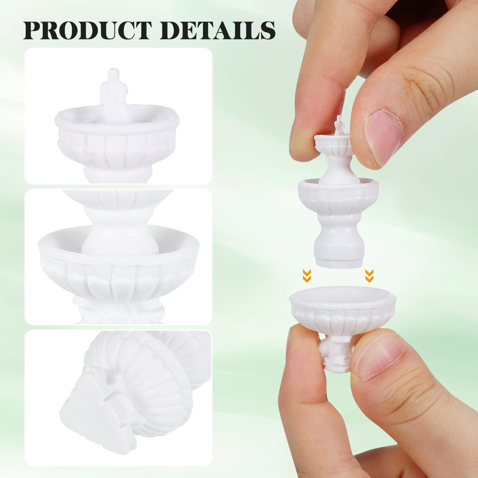 Plastic Mini Fountain Decor fo - đánh giá và giá Bonsai Garden Landscape Design