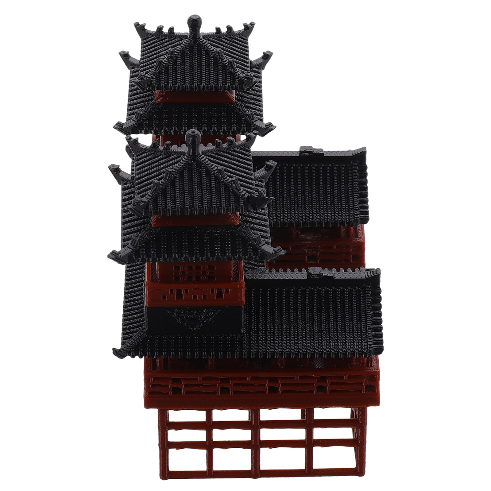 Miniature Twin Pagoda Pavilion - đánh giá và giá Bonsai Garden Landscape Design