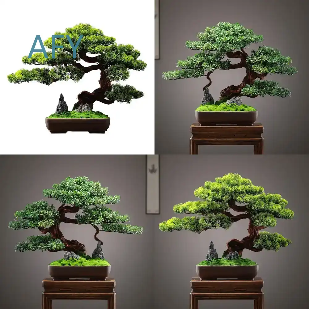Simulated Pine Bonsai for Home - đánh giá và giá Bonsai Garden Entrance