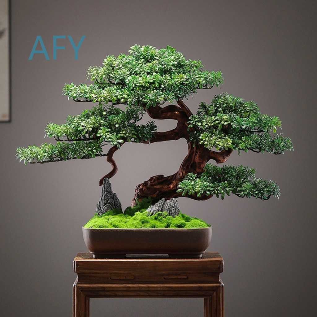 Simulated Pine Bonsai for Home - đánh giá và giá Bonsai Garden Entrance