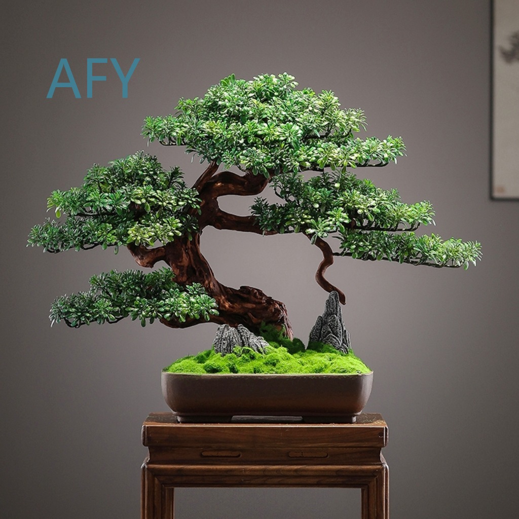 Simulated Pine Bonsai for Home - đánh giá và giá Bonsai Garden Entrance