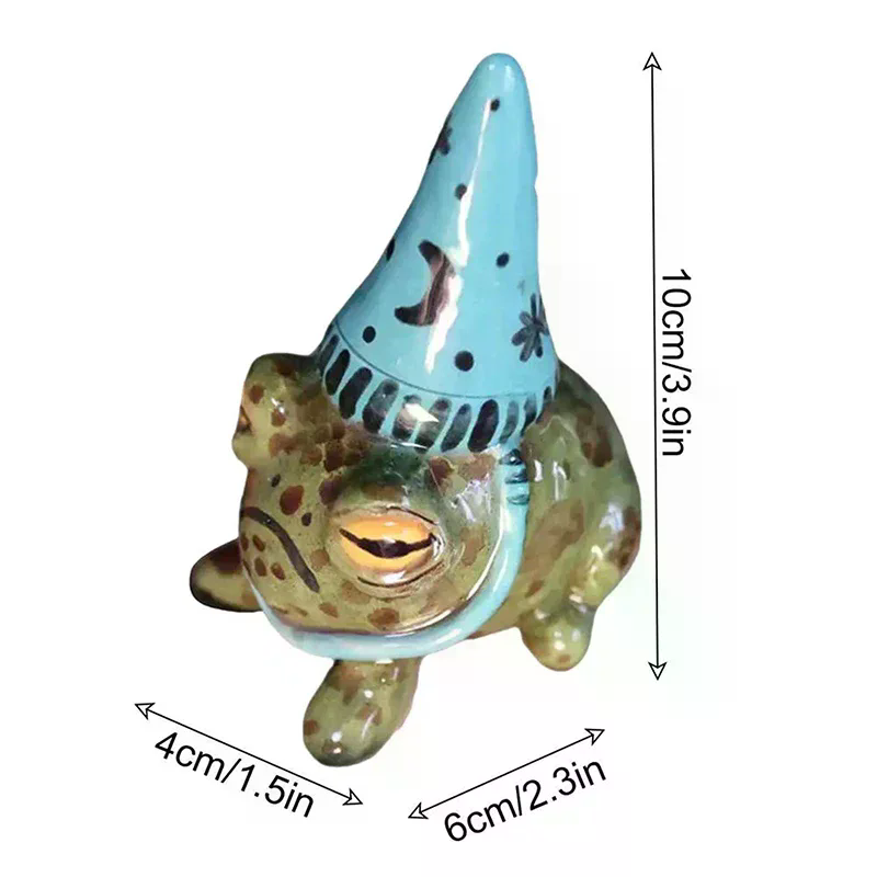 Frog Statues For Garden  Hat L - đánh giá và giá Bonsai Garden Art
