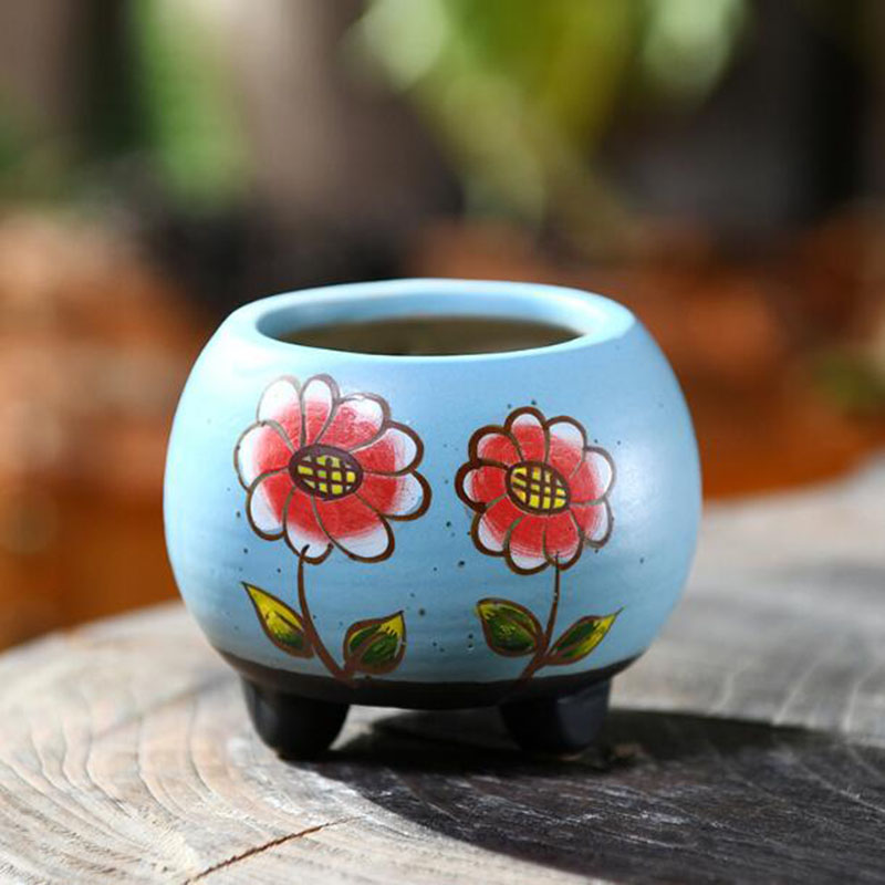 6 Pcs/Set Porcelain Handpainte - đánh giá và giá Bonsai Garden Art