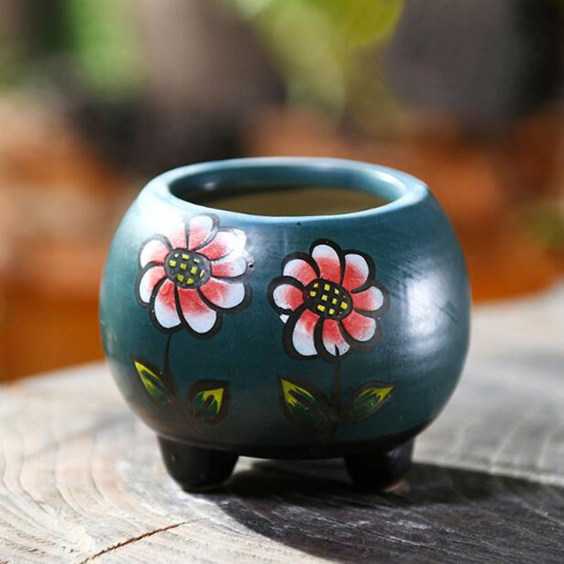 6 Pcs/Set Porcelain Handpainte - đánh giá và giá Bonsai Garden Art