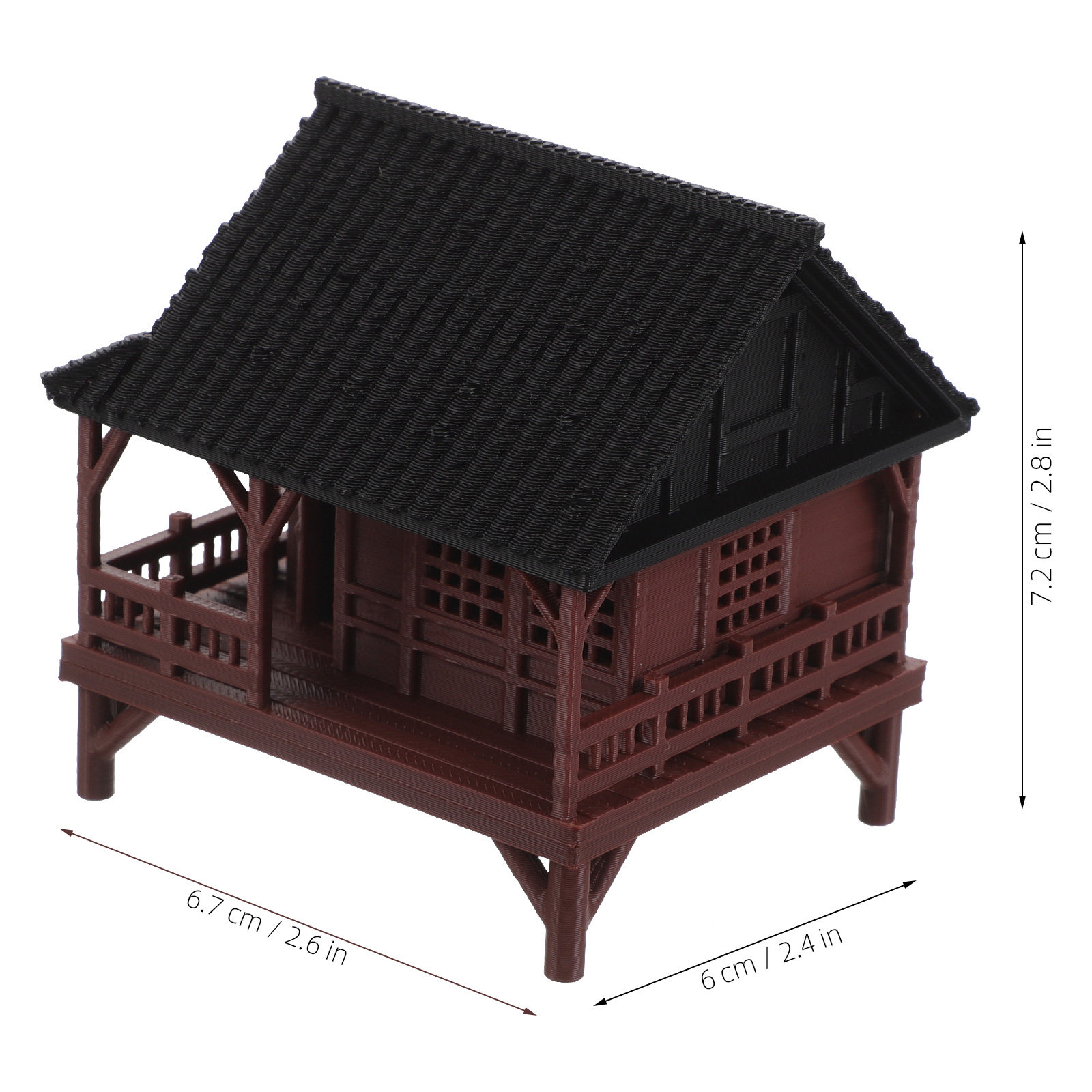 Micro Landscape Pavilion Statu - đánh giá và giá Bonsai Garden Landscape Design