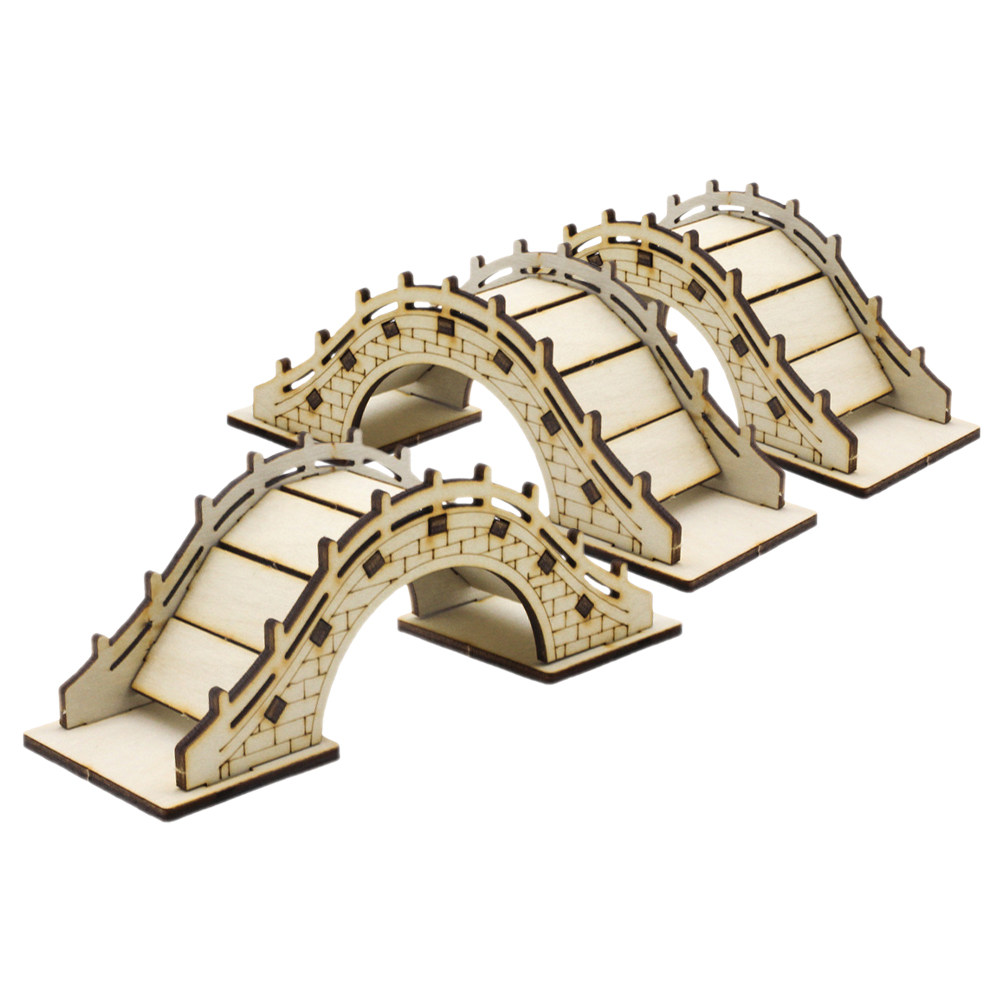 3Pcs Miniature Arch Bridge Woo - đánh giá và giá Bonsai Garden Landscape Design