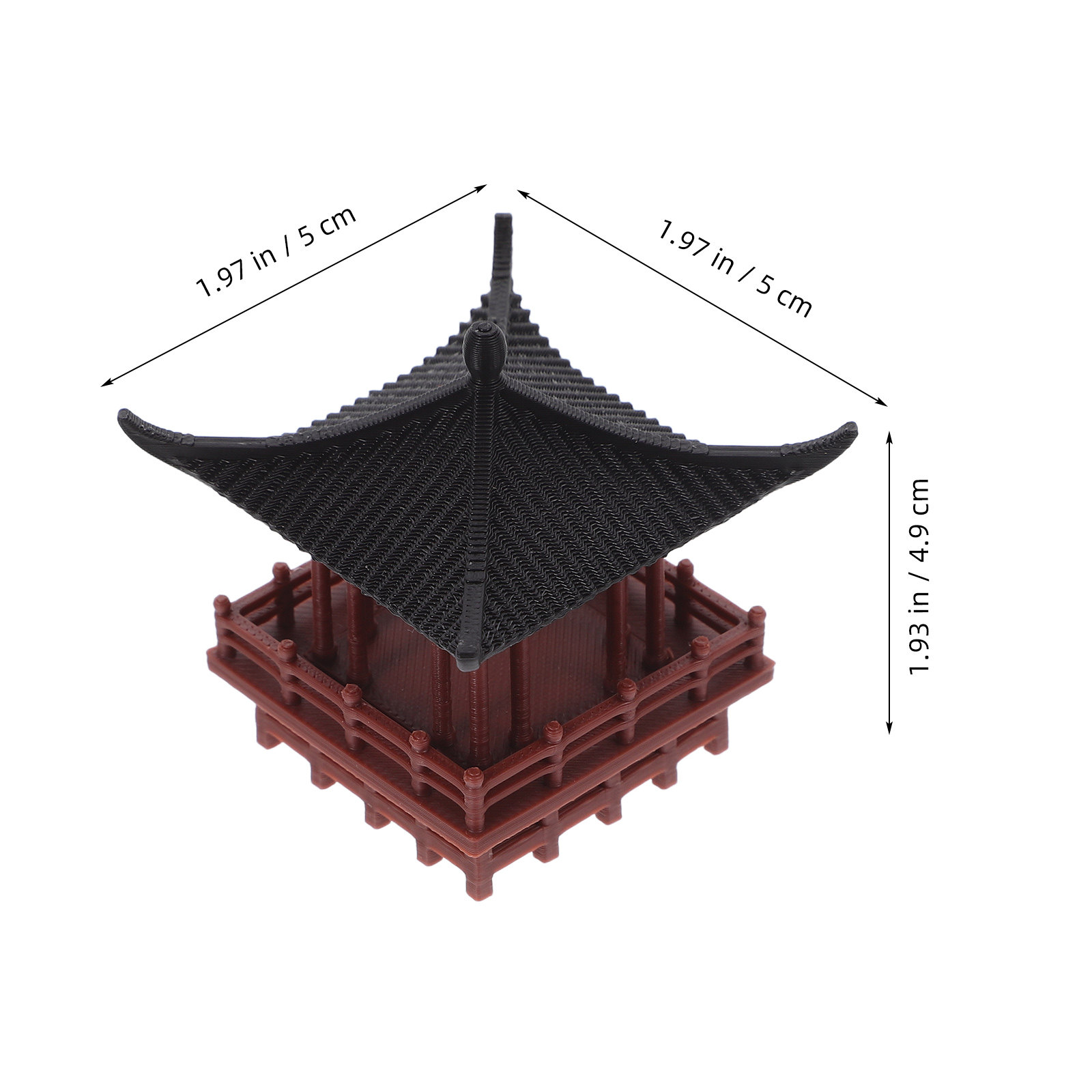 Miniature Chinese Pavilion Orn - đánh giá và giá Bonsai Garden Landscape Design