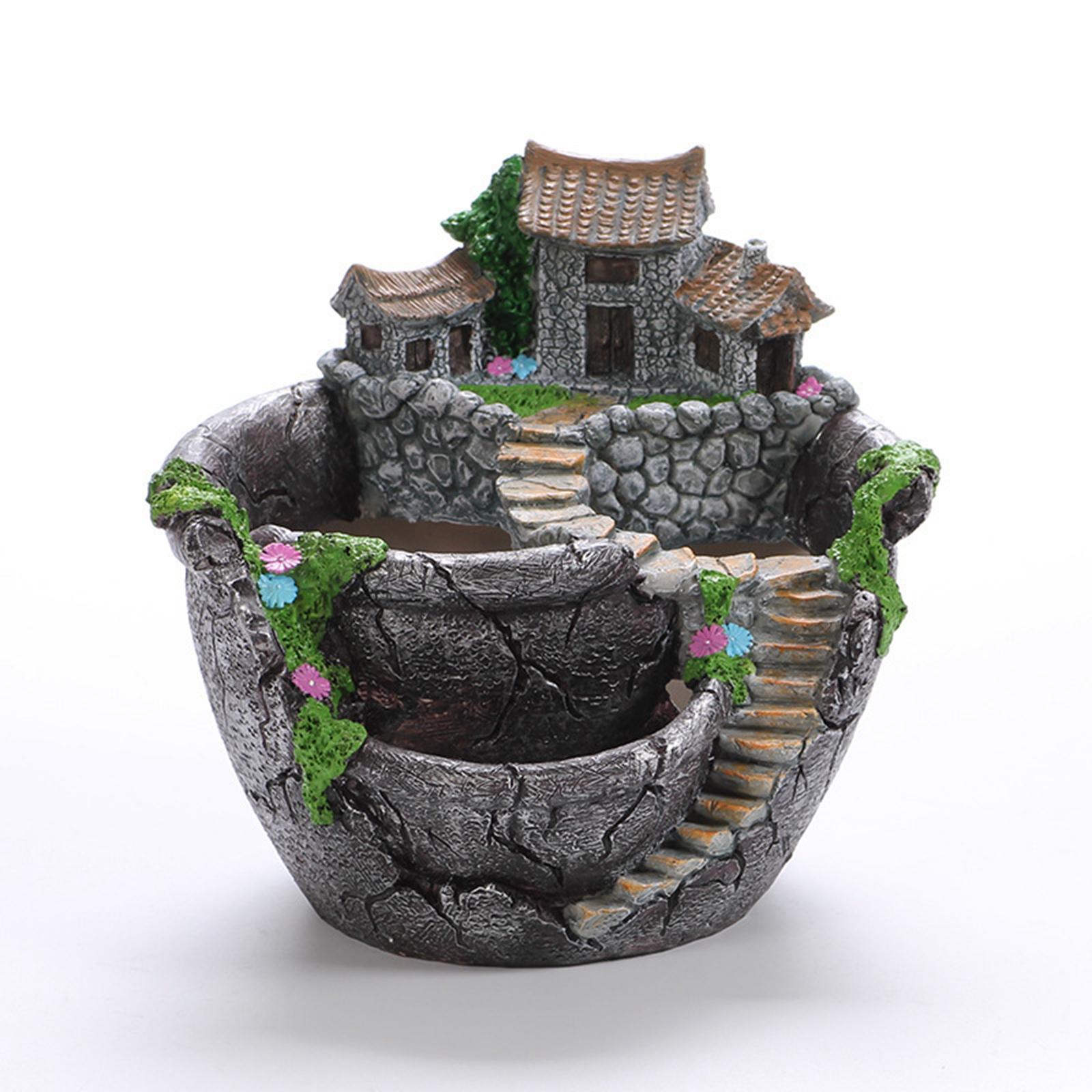s er, Flower Pot Fairy Garden  - đánh giá và giá Bonsai Garden Landscape Design