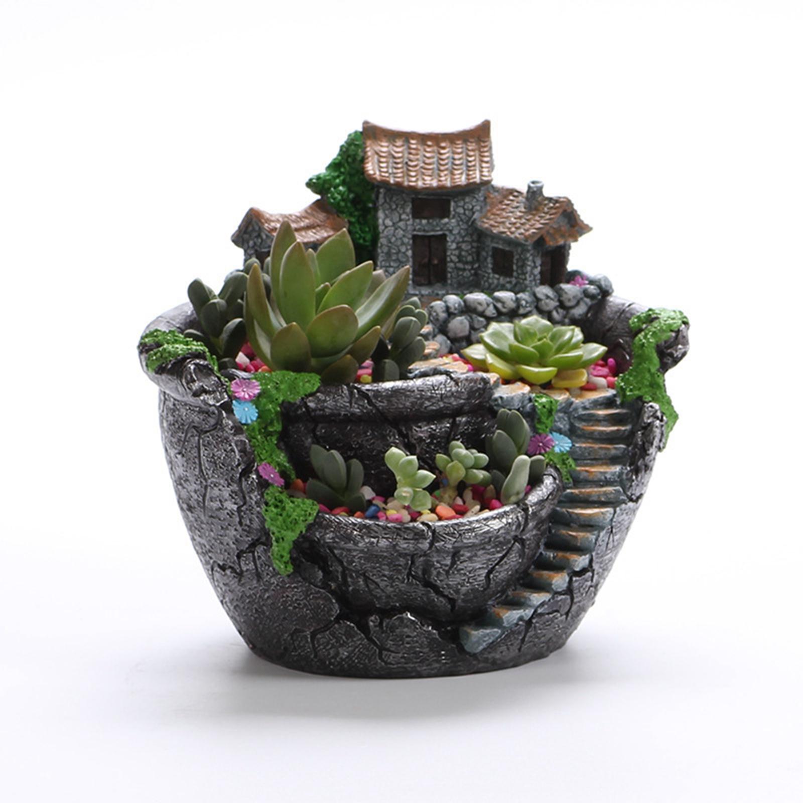 s er, Flower Pot Fairy Garden  - đánh giá và giá Bonsai Garden Landscape Design