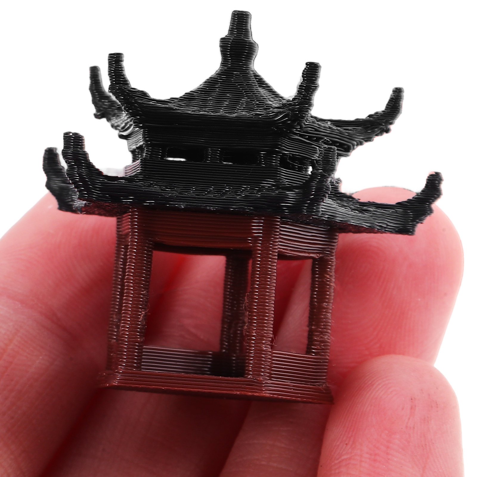 3.5cm Mini Pavilion Pagoda Sta - đánh giá và giá Bonsai Garden Landscape Design