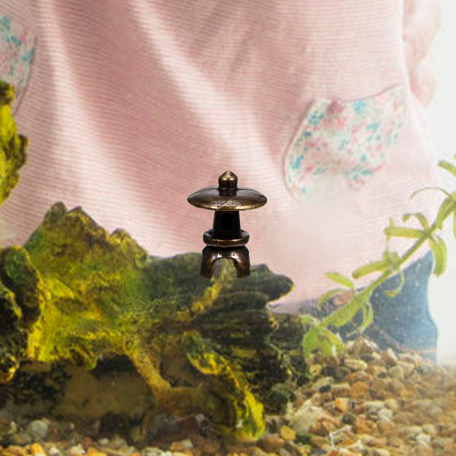 Miniature Japanese Pagoda Lant - đánh giá và giá Bonsai Garden With Sand